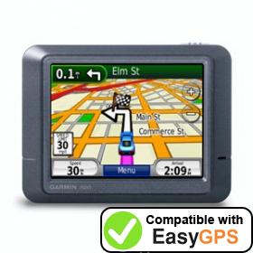 Download your Garmin nüvi 265 waypoints and tracklogs for free with EasyGPS