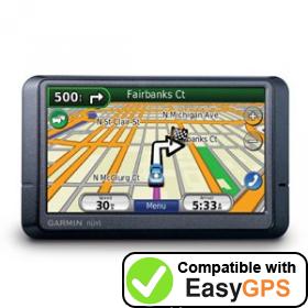 Download your Garmin nüvi 265WT waypoints and tracklogs for free with EasyGPS