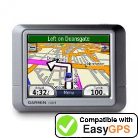 Download your Garmin nüvi 270 waypoints and tracklogs for free with EasyGPS