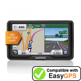 Download your Garmin nüvi 2757LM waypoints and tracklogs for free with EasyGPS