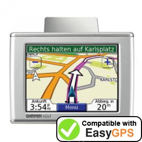 Download your Garmin nüvi 300T waypoints and tracklogs for free with EasyGPS