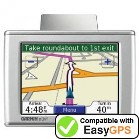 Download your Garmin nüvi 350 waypoints and tracklogs for free with EasyGPS