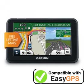 Download your Garmin nüvi 40LM waypoints and tracklogs for free with EasyGPS