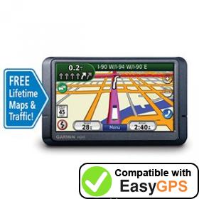 Download your Garmin nüvi 465LMT waypoints and tracklogs for free with EasyGPS