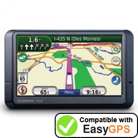 Download your Garmin nüvi 465T waypoints and tracklogs for free with EasyGPS