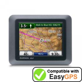 Download your Garmin nüvi 500 waypoints and tracklogs for free with EasyGPS