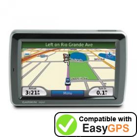 Download your Garmin nüvi 5000 waypoints and tracklogs for free with EasyGPS