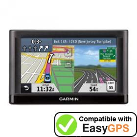 Download your Garmin nüvi 54 waypoints and tracklogs for free with EasyGPS