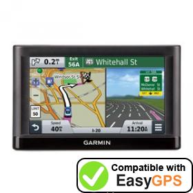 Download your Garmin nüvi 55 waypoints and tracklogs for free with EasyGPS