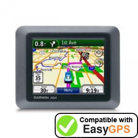 Download your Garmin nüvi 550 waypoints and tracklogs for free with EasyGPS