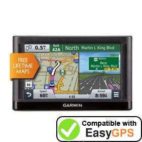 Download your Garmin nüvi 55LM waypoints and tracklogs for free with EasyGPS