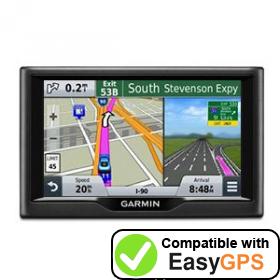 Download your Garmin nüvi 58 waypoints and tracklogs for free with EasyGPS