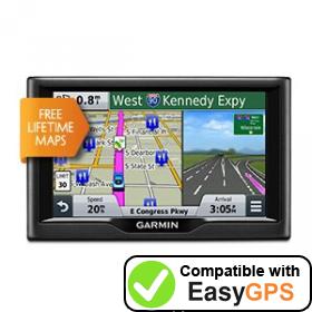 Download your Garmin nüvi 58LM waypoints and tracklogs for free with EasyGPS