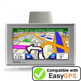 Download your Garmin nüvi 600 waypoints and tracklogs for free with EasyGPS