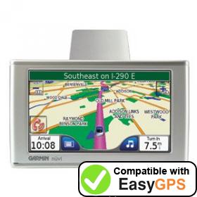 Download your Garmin nüvi 610 waypoints and tracklogs for free with EasyGPS