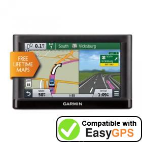 Download your Garmin nüvi 65LM waypoints and tracklogs for free with EasyGPS