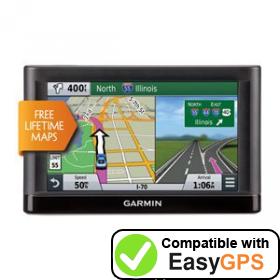 Download your Garmin nüvi 66LM waypoints and tracklogs for free with EasyGPS