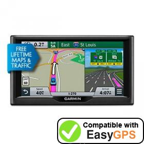 Download your Garmin nüvi 67LMT waypoints and tracklogs for free with EasyGPS