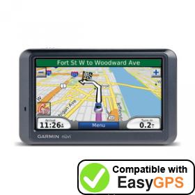 Download your Garmin nüvi 760T waypoints and tracklogs for free with EasyGPS