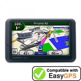 Download your Garmin nüvi 765 waypoints and tracklogs for free with EasyGPS