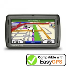 Download your Garmin nüvi 860 waypoints and tracklogs for free with EasyGPS