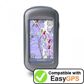 Download your Garmin Oregon 400c waypoints and tracklogs for free with EasyGPS