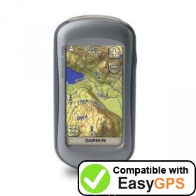 Download your Garmin Oregon 400t waypoints and tracklogs for free with EasyGPS