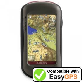 Download your Garmin Oregon 550t waypoints and tracklogs for free with EasyGPS