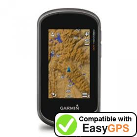 Download your Garmin Oregon 600 waypoints and tracklogs for free with EasyGPS