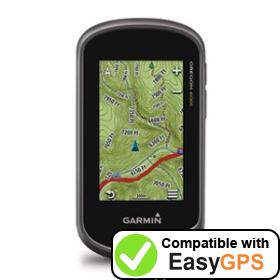 Download your Garmin Oregon 600t waypoints and tracklogs for free with EasyGPS