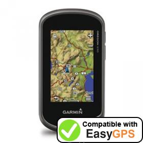 Download your Garmin Oregon 650 waypoints and tracklogs for free with EasyGPS