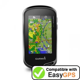 Download your Garmin Oregon 700 waypoints and tracklogs for free with EasyGPS