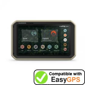 Download your Garmin Overlander waypoints and tracklogs for free with EasyGPS