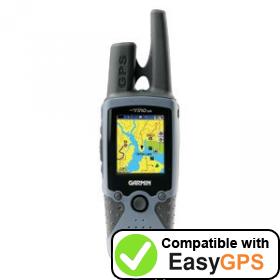 Download your Garmin Rino 520 waypoints and tracklogs for free with EasyGPS