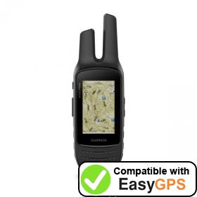 Download your Garmin Rino 755t waypoints and tracklogs for free with EasyGPS