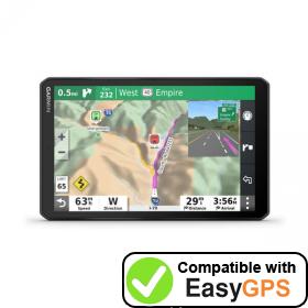 Download your Garmin RV 890 waypoints and tracklogs for free with EasyGPS