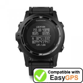 Download your Garmin tactix waypoints and tracklogs for free with EasyGPS