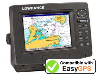 Download your Lowrance GlobalMap 7300C HD waypoints and tracklogs for free with EasyGPS