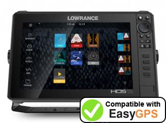Download your Lowrance HDS-12 LIVE waypoints and tracklogs for free with EasyGPS