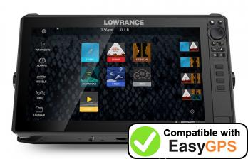 Download your Lowrance HDS-16 LIVE waypoints and tracklogs for free with EasyGPS