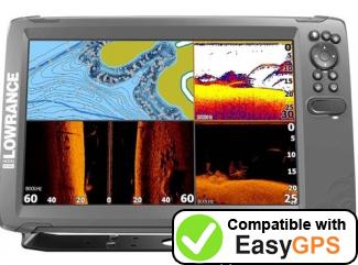 Download your Lowrance HOOK2-12 waypoints and tracklogs for free with EasyGPS