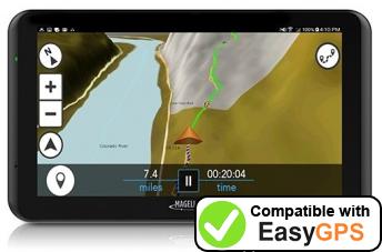 Download your Magellan TR7 waypoints and tracklogs for free with EasyGPS