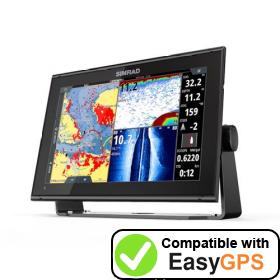 Download your Simrad GO12 XSE waypoints and tracklogs for free with EasyGPS