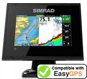 Download your Simrad GO5 XSE waypoints and tracklogs for free with EasyGPS