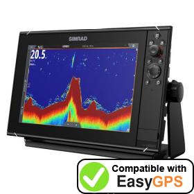 Download your Simrad NSS12 evo3S waypoints and tracklogs for free with EasyGPS
