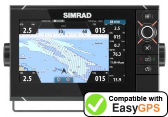 Download your Simrad NSS7 evo2 waypoints and tracklogs for free with EasyGPS