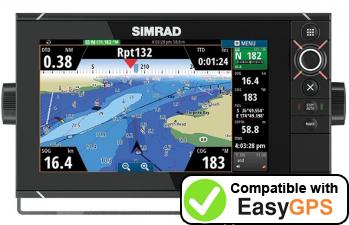 Download your Simrad NSS9 evo2 waypoints and tracklogs for free with EasyGPS