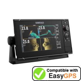Download your Simrad NSS9 evo3S waypoints and tracklogs for free with EasyGPS
